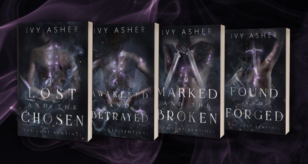 Ivy Asher The Lost Sentinel Series Cover Photos